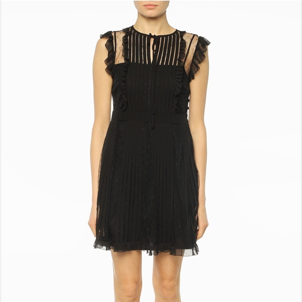RED Valentino Sheer Trim Dress - Picture 2 of 16
